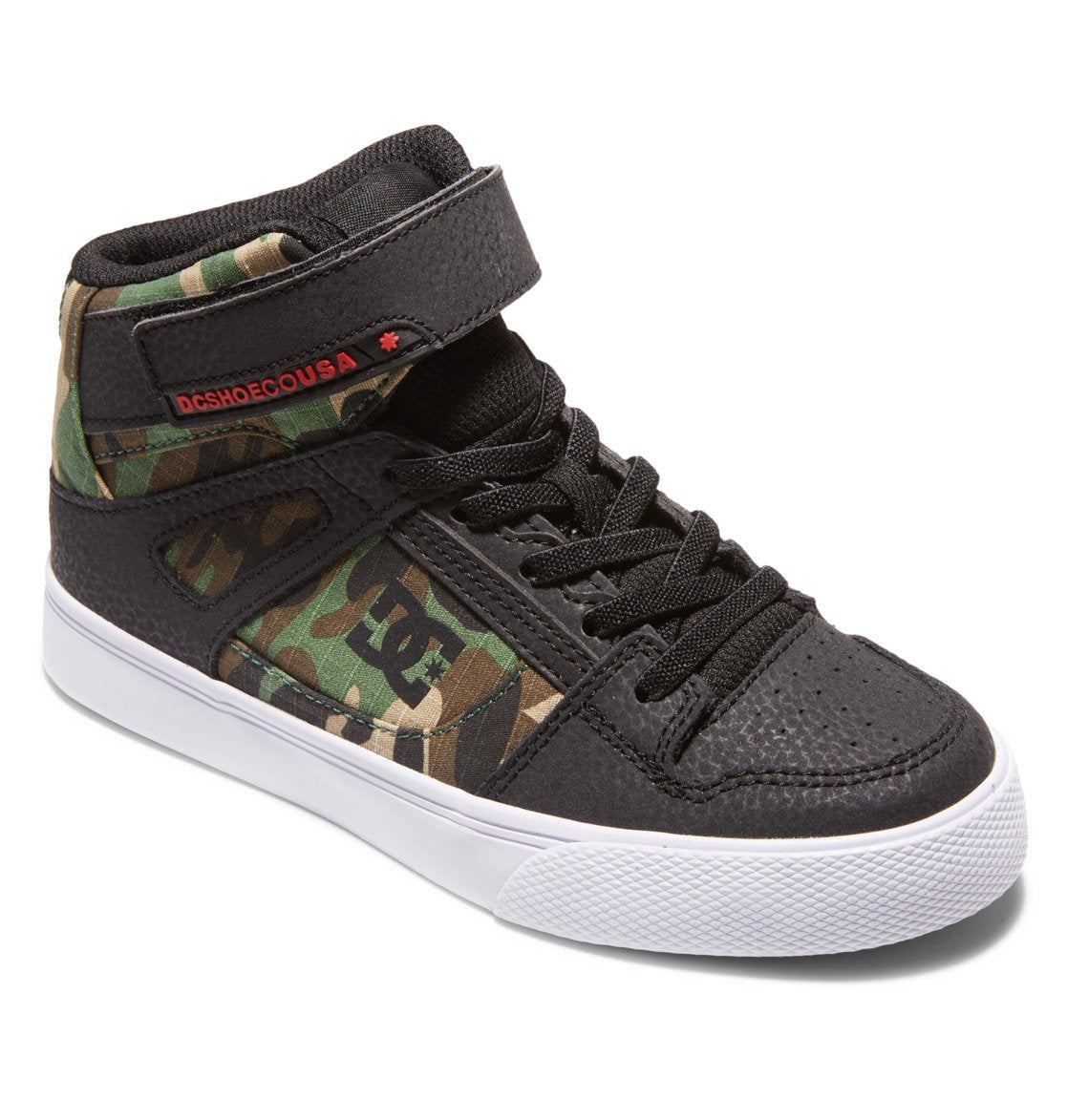 Kids' Pure High Elastic Lace High-Top Shoes - Image 2